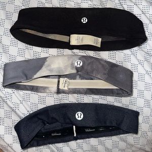 3 pack Lululemon headbands